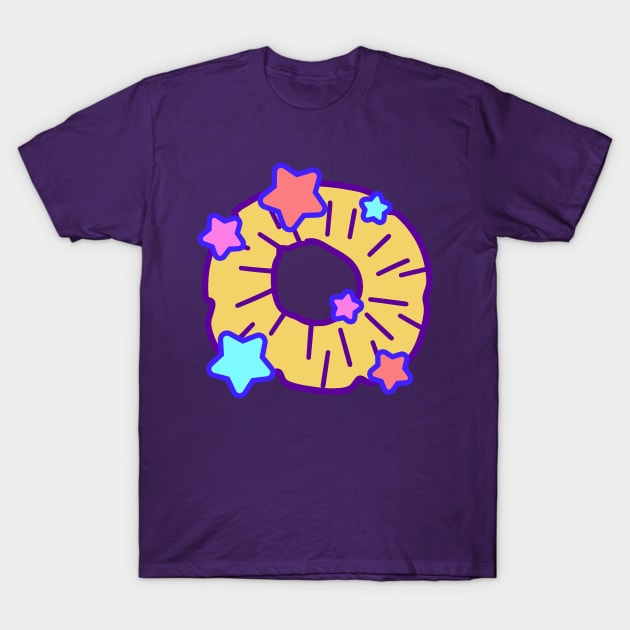 Star Pineapple Slice T-Shirt by saradaboru